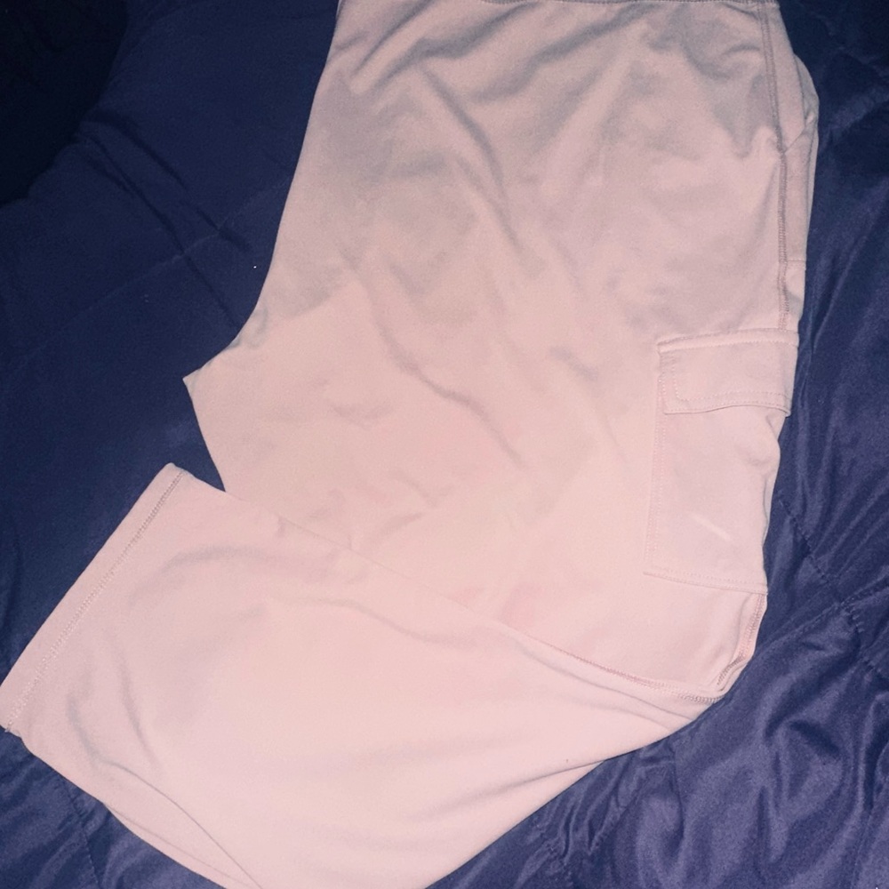 Cato Brand Cargo Style Blush Pink Leggings Size 26/28